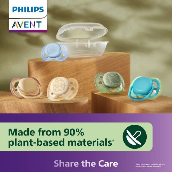 Philips Avent - Ultra air soother, 0-6m, Green/Blue / Baby and Children