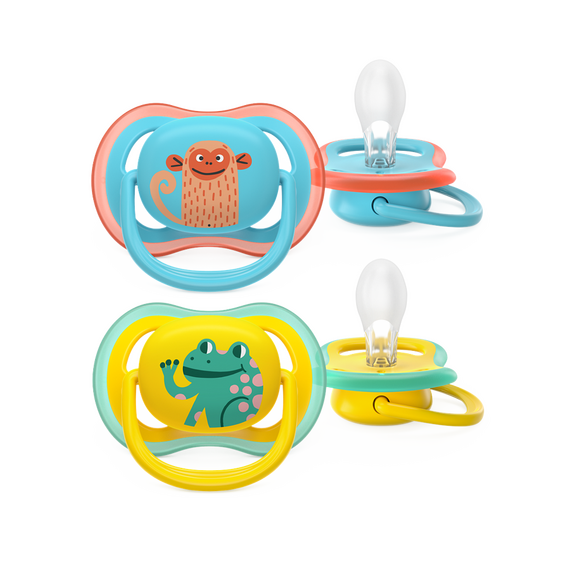 Philips Avent - Ultra air soother, 18m+, yellow/blue / Baby and Children