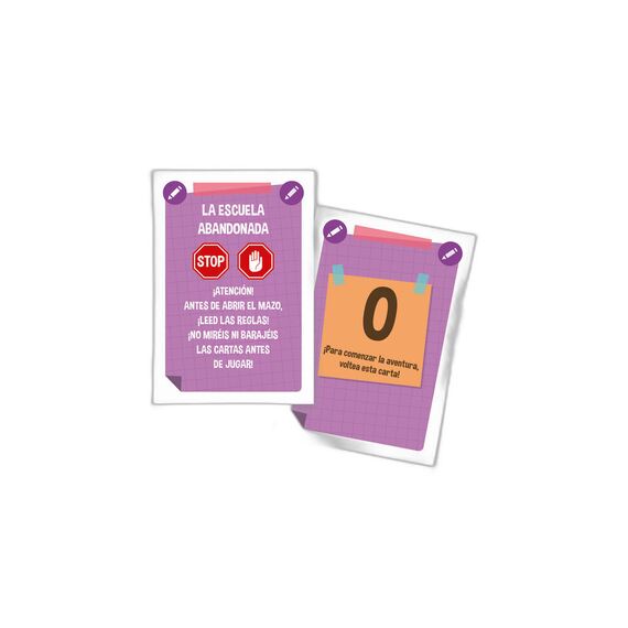 Spanish Escape Game The Abandoned School board game