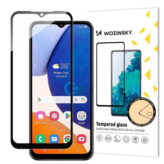 Wozinsky Full Glue Tempered Glass Samsung Galaxy A14 5G / A14 9H Full Screen Tempered Glass With Black Frame | Techbox
