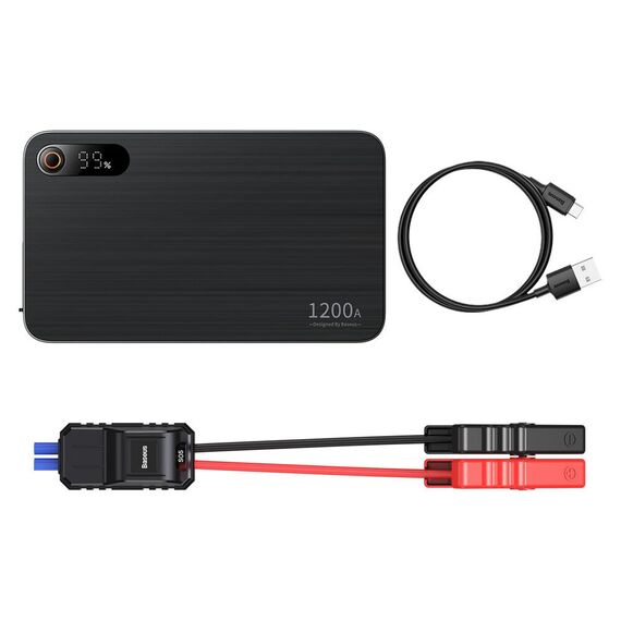 Baseus Super Energy Pro+ Powerbank Jump Starter 1200A - black | Techbox
