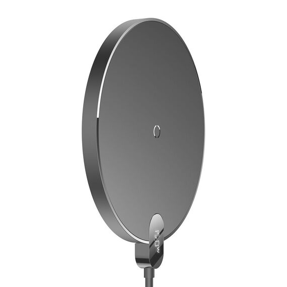 Baseus Digital LED Display Gen 2 BS-W526 inductive charger 15W - black - Wireless Chargers - Smartphone Chargers - Techbox