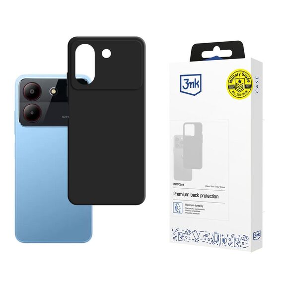 3mk Matt Case for ZTE Blade A54 - Black | Techbox