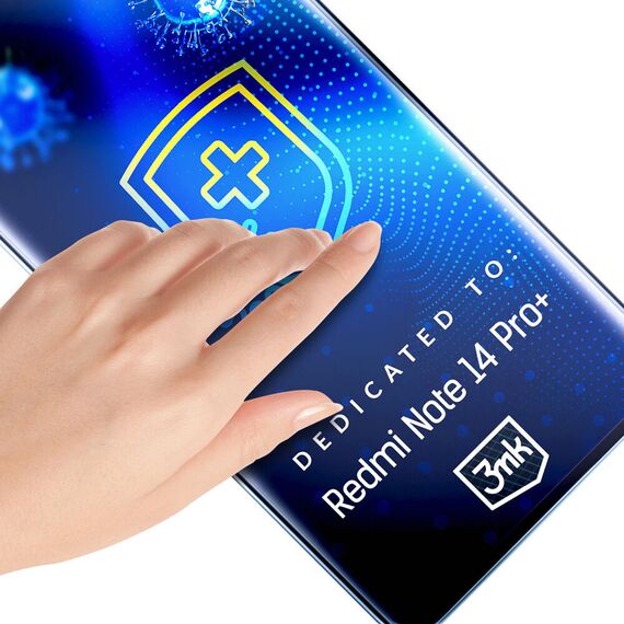 Protective film 3mk SilverProtection+ for Xiaomi Redmi Note 14 Pro+