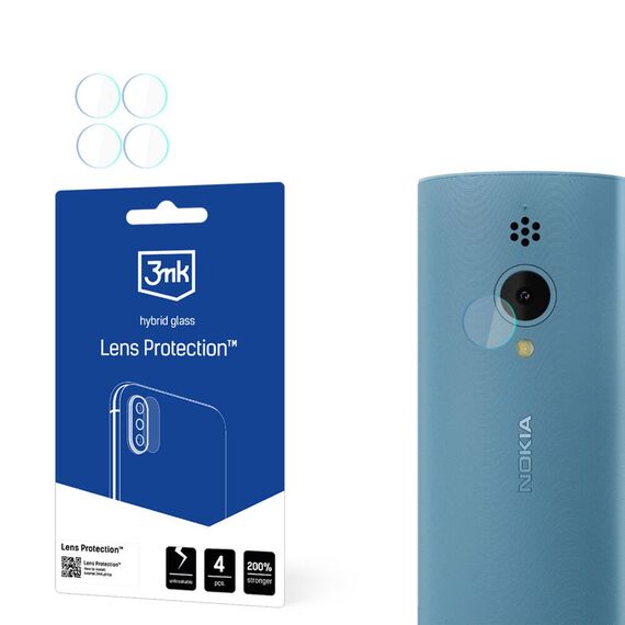 Hybrid Glass for Camera Lens 3mk Lens Protection for Nokia 150 2023 | Techbox