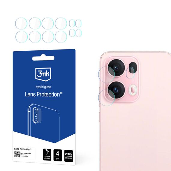 3mk Lens Protection Camera Glass for Oppo Reno 13 Pro - Rest Brands - Screen & Camera Protection - Techbox