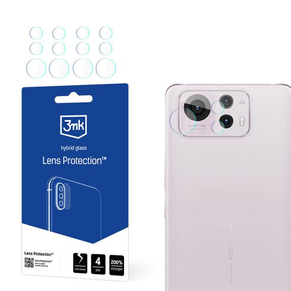 Hybrid Glass for Camera Lens 3mk Lens Protection for Asus Zenfone 12 Ultra | Techbox