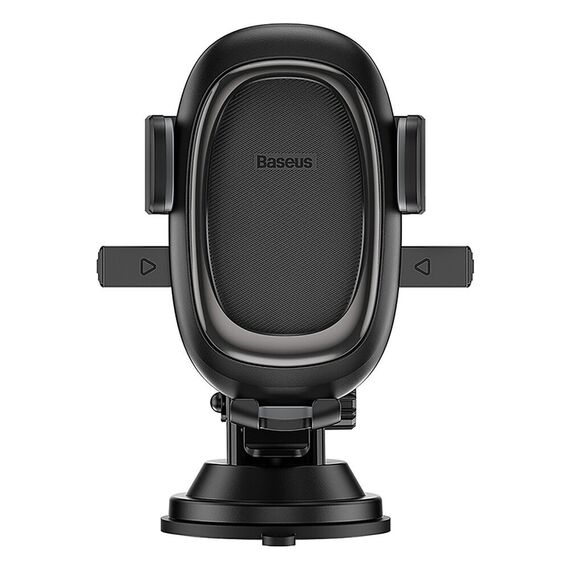 Baseus UltraControl Pro Clamp-on Car Holder with Suction Cup/Hook for Air Vent - Black - Smartphone Holders - Smartphones - Techbox