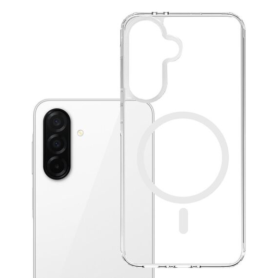 3mk Armor MagCase for Samsung Galaxy A26 5G - Transparent