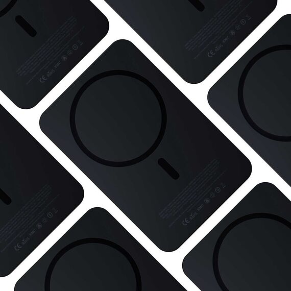 Powerbank 3mk HARDY MagSynergy Ni+ 5,000mAh 22.5W USB 1C1L - black - Powerbanks - Smartphone Chargers - Techbox