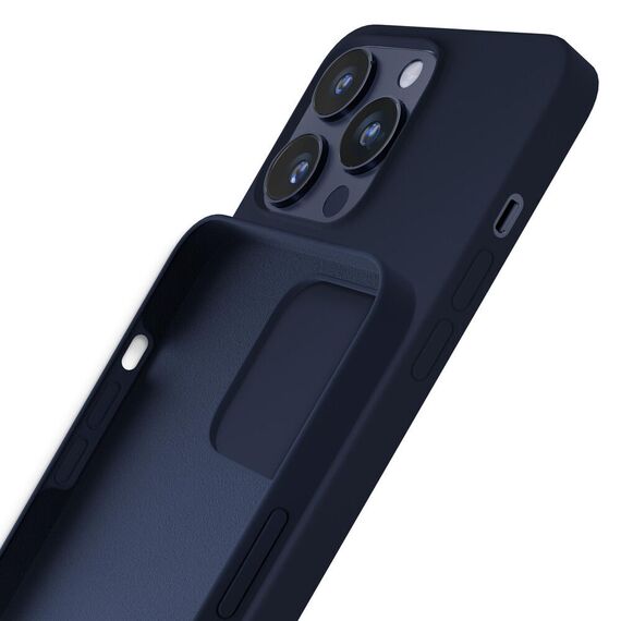 3mk Silicone Case for iPhone 16 Pro - Navy Blue | Techbox
