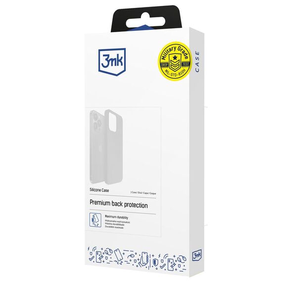 3mk Silicone Case for iPhone 16 Pro - Navy Blue | Techbox