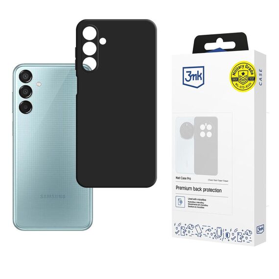 3mk Matt Case Pro for Samsung Galaxy M16 5G - Matte Black - Uncategorized Cases (2) - Cases - Techbox