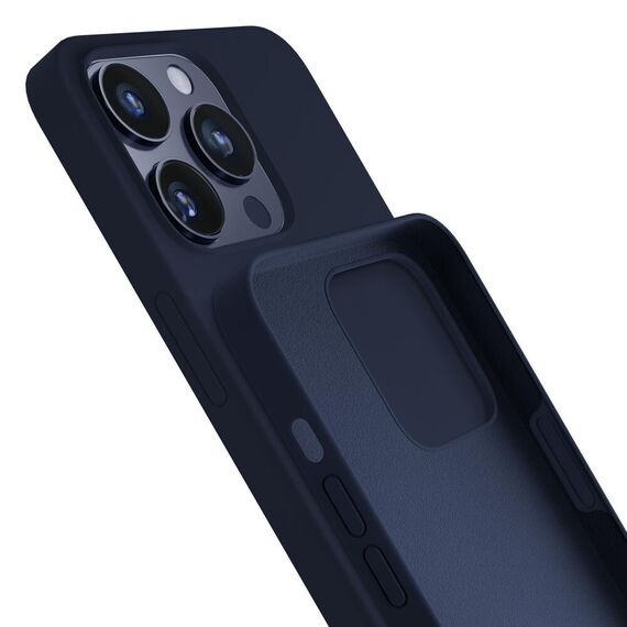 3mk Silicone Case for iPhone 16 Pro Max - Navy Blue | Techbox