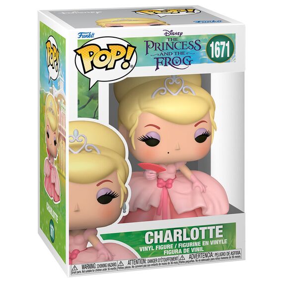 POP figure Disney The Princess and the Frog Charlotte 5 + 1 Chase - Funko POP - Collectibles - Techbox