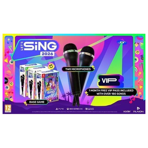 Let's Sing 2026 (2-mic) / PlayStation 5 - PS5 Games - Games - Techbox