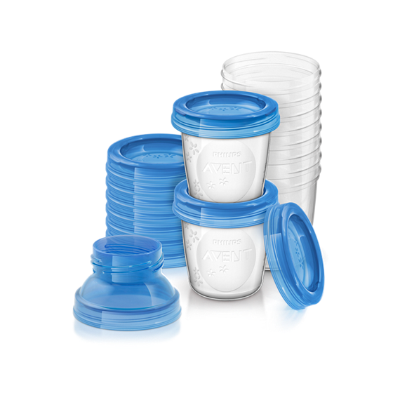 Philips Avent - Breast Milk Storage Containers 10 pieces / Baby and Children