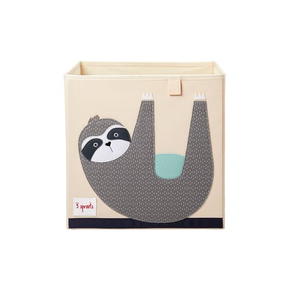 3 Sprouts - Storage Box - Gray Sloth / Baby and Children