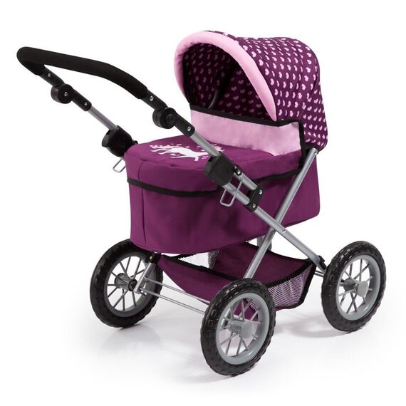 Bayer - Dolls Pram Trendy - Purple (13037AA) / Toys