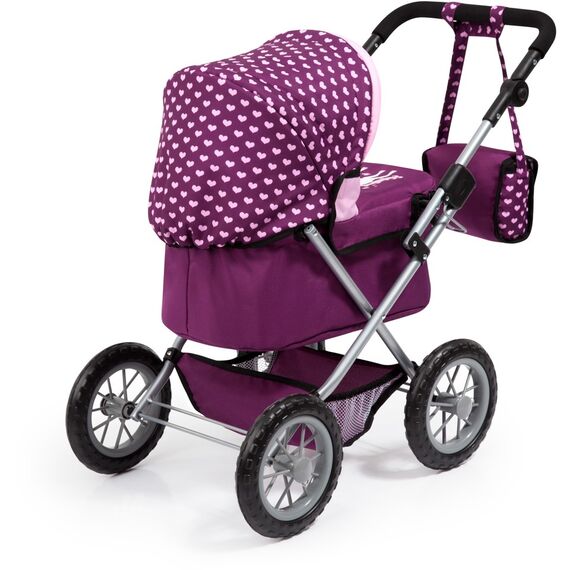 Bayer - Dolls Pram Trendy - Purple (13037AA) / Toys