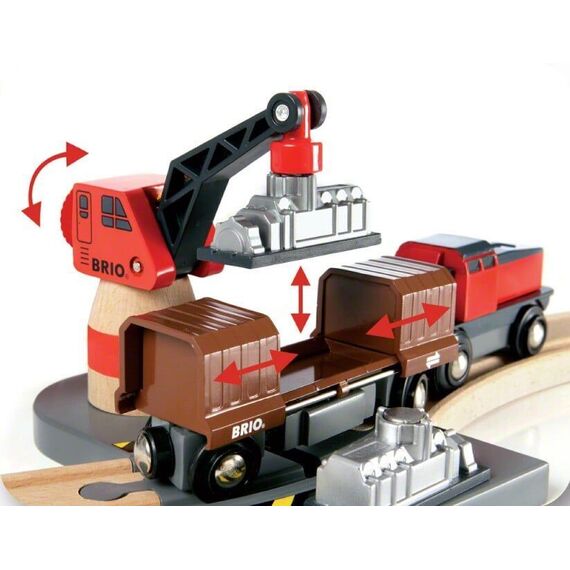 BRIO - Cargo Harbour Set (33061) / Toys
