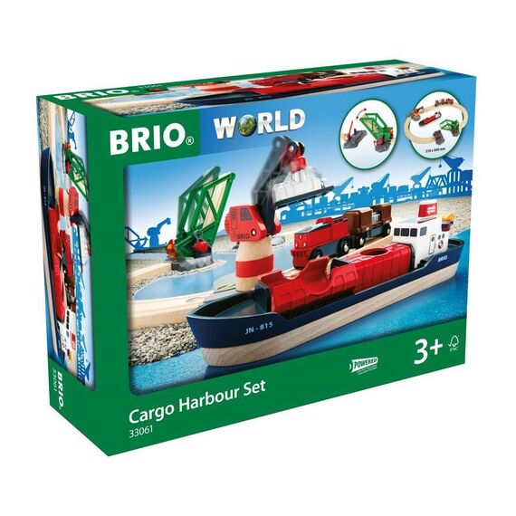 BRIO - Cargo Harbour Set (33061) / Toys