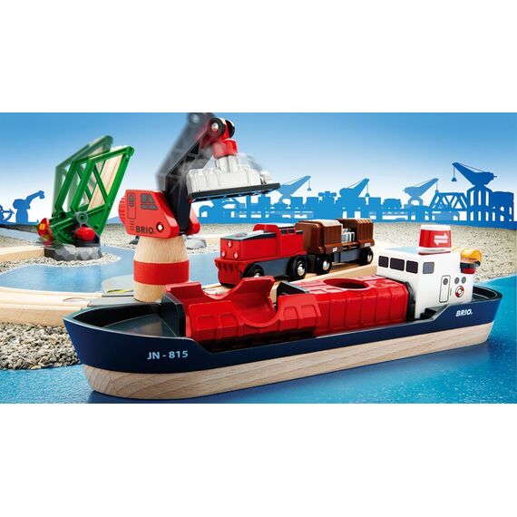 BRIO - Cargo Harbour Set (33061) / Toys