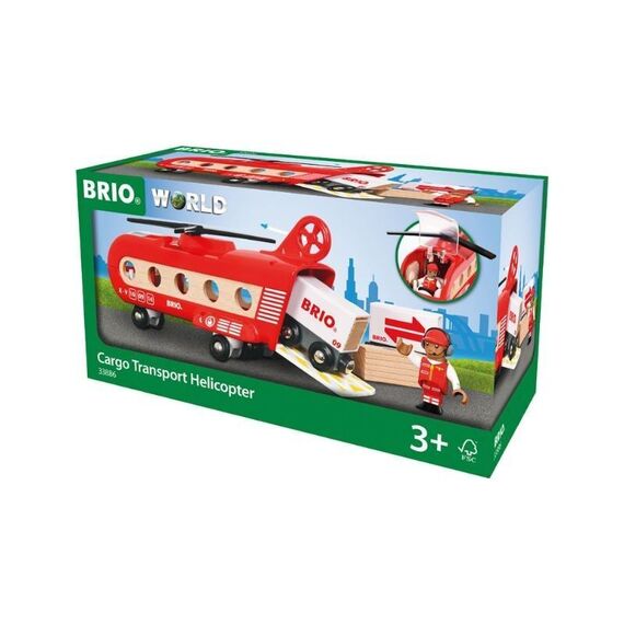 BRIO - Cargo Transport Helicopter (33886) / Toys