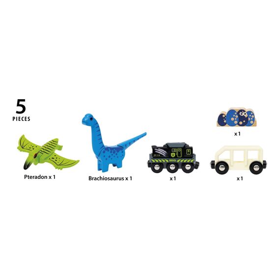 BRIO - Dinosaur Battery Train - 36096 / Toys