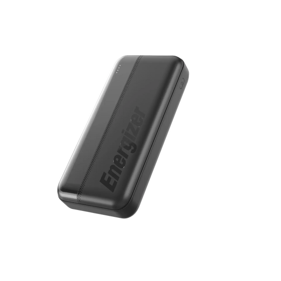 Energizer - 20K Power Bank with dual USB-C and USB-A ports - 20000mAh - Black / Electronics