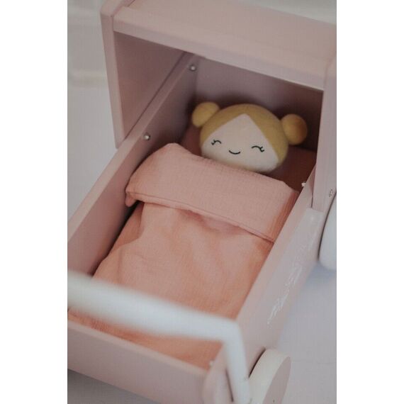 KREA Doll Bed Linen, Rose Col. (36-2035) / Toys - Merchandise Linens - Various - Techbox