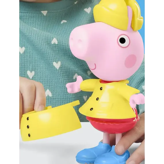 Peppa Pig - Peppa & Friends Dress Up 15 cm - Rainy Day / Toys