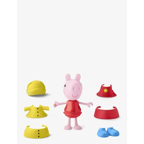 Peppa Pig - Peppa & Friends Dress Up 15 cm - Rainy Day / Toys