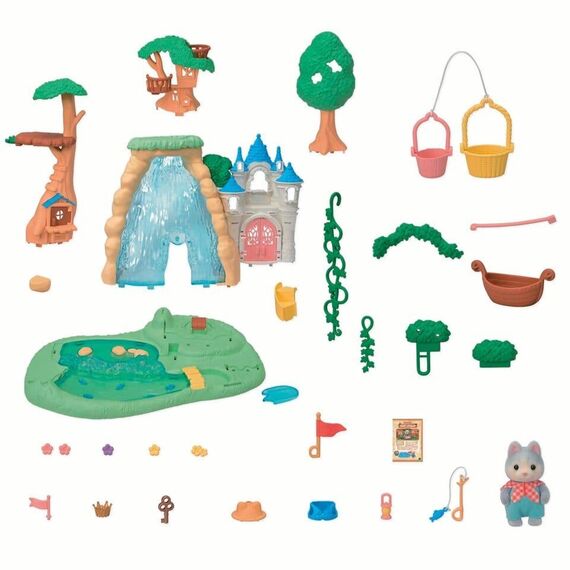 Sylvanian Families - The Secret Forest Waterfall (5761) / Toys