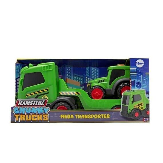 Teamsterz - Chunky Trucks Farm Mega Transporter With 1 Tractor / Toys