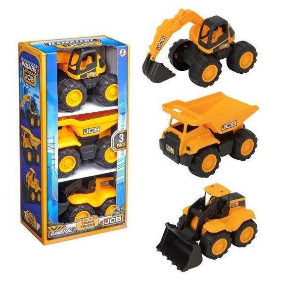 Teamsterz - JCB Tough Trucks 7 inch 3 Pack / Toys