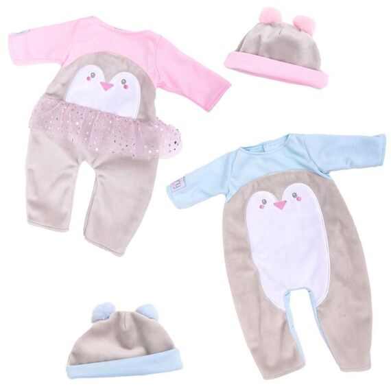Tiny Treasures - Baby Penguin Twin Doll Set (30544) / Toys