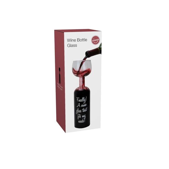 Winkee - Wine bottle glass - 0.75-liter / Gadgets