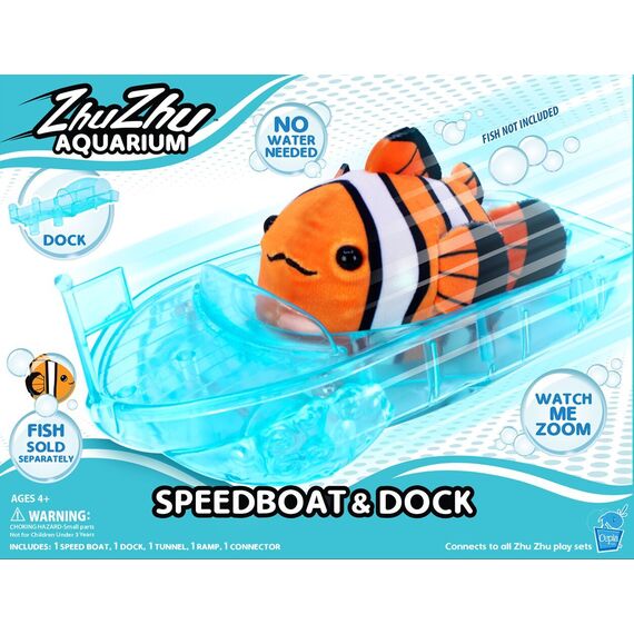Zhu Zhu Fish - Boat/Dock (Z1002) / Toys