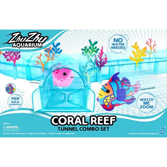 Zhu Zhu Fish - Coral Reef Tunnel Combo Set (Z1012) / Toys