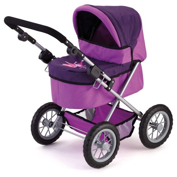 Bayer - Dolls Pram - Trendy - Purple (13012AA) / Toys