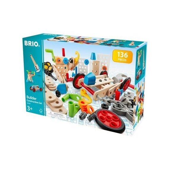BRIO - Builder Construction Set - 136 pieces (34587) / Toys