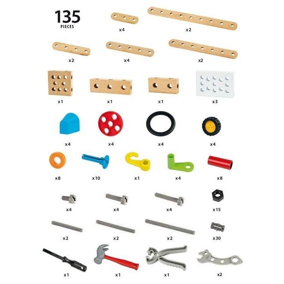 BRIO - Builder Construction Set - 136 pieces (34587) / Toys