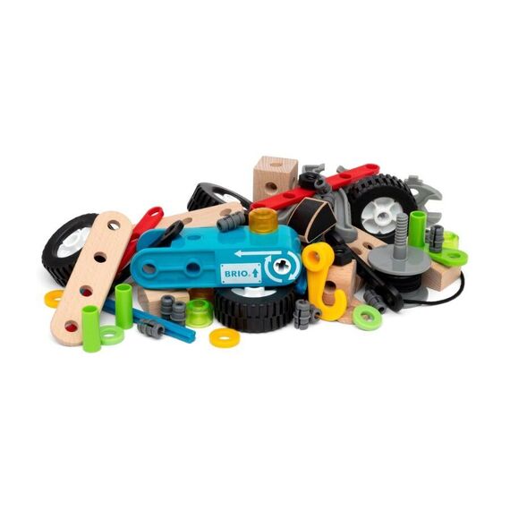 BRIO - Builder Pull back motor set - 67 pieces (34595) / Toys