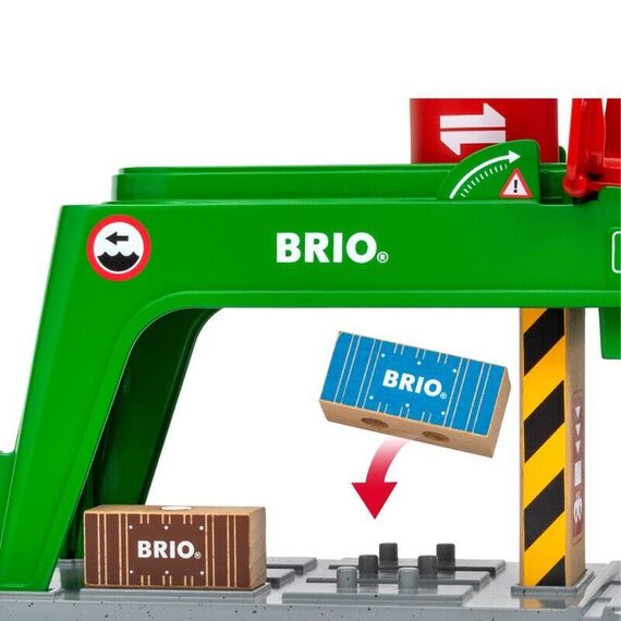 BRIO - Container Crane (33996) / Toys