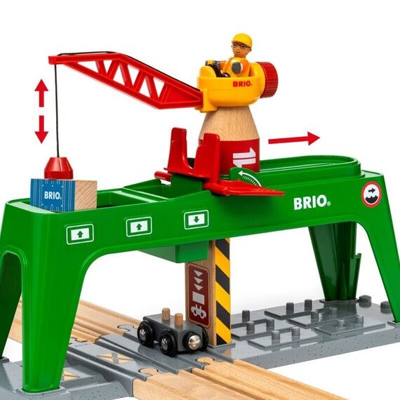 BRIO - Container Crane (33996) / Toys