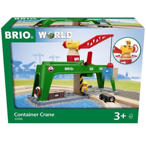 BRIO - Container Crane (33996) / Toys