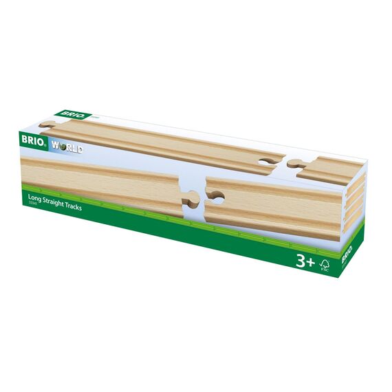 BRIO - Long Straight Tracks (33341) / Toys