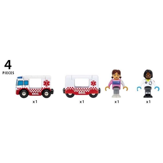 BRIO - Rescue Ambulance - 36035 / Toys