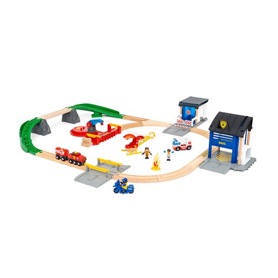 BRIO - Rescue Team Train Set - (36025) / Toys